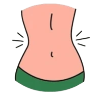 Perder só a barriga